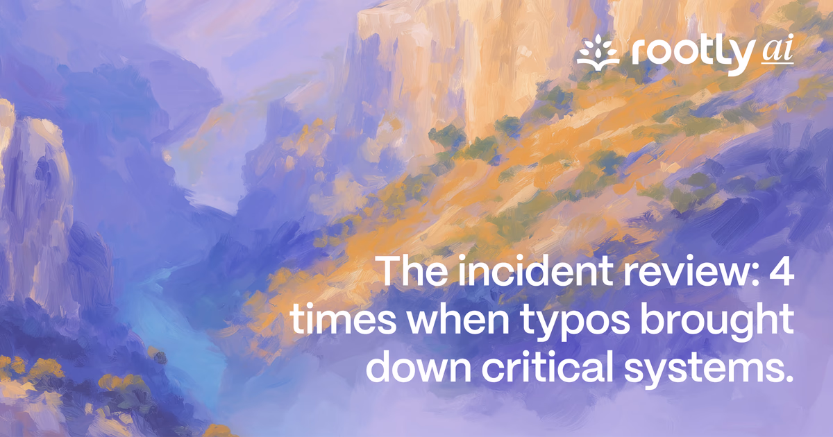 The Incident Review: 4 Times When Typos Brought Down Critical Systems