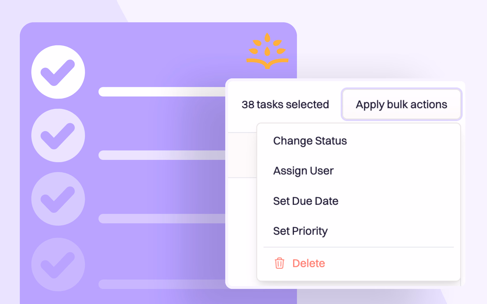 Bulk Edit Task and Follow-up Action Items
