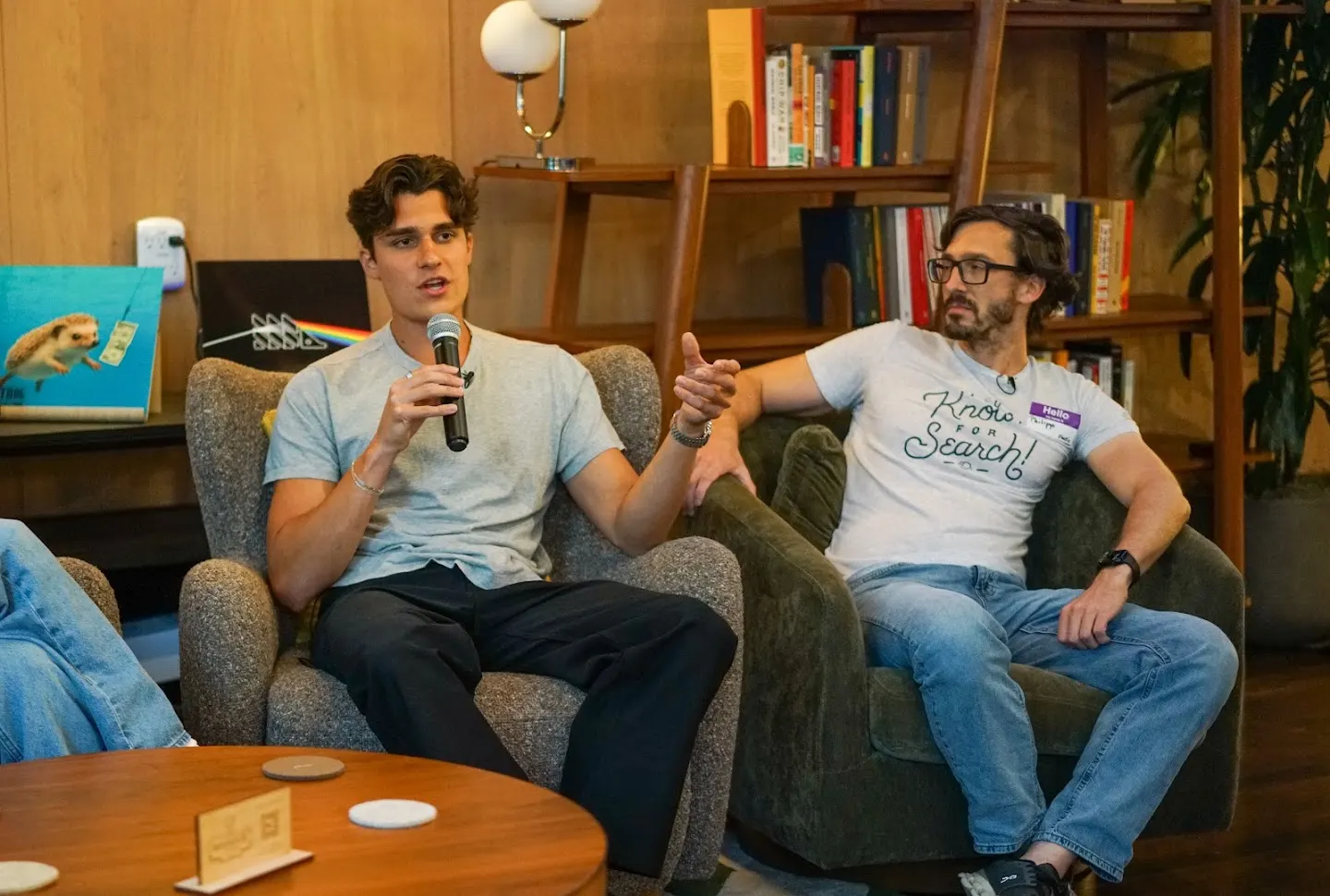 A speaker presenting to the community at SF Tech Week 2026 w/ PostHog, Convex, & Elastic (photo 8)