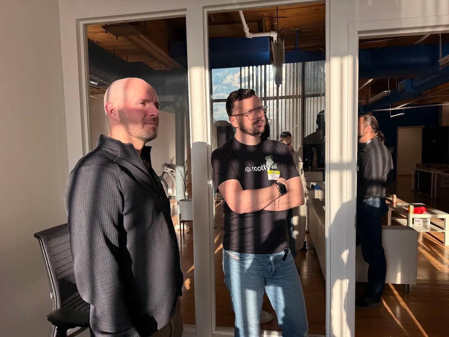 Attendees chatting and connecting at CNCF Toronto Meetup (photo 5)