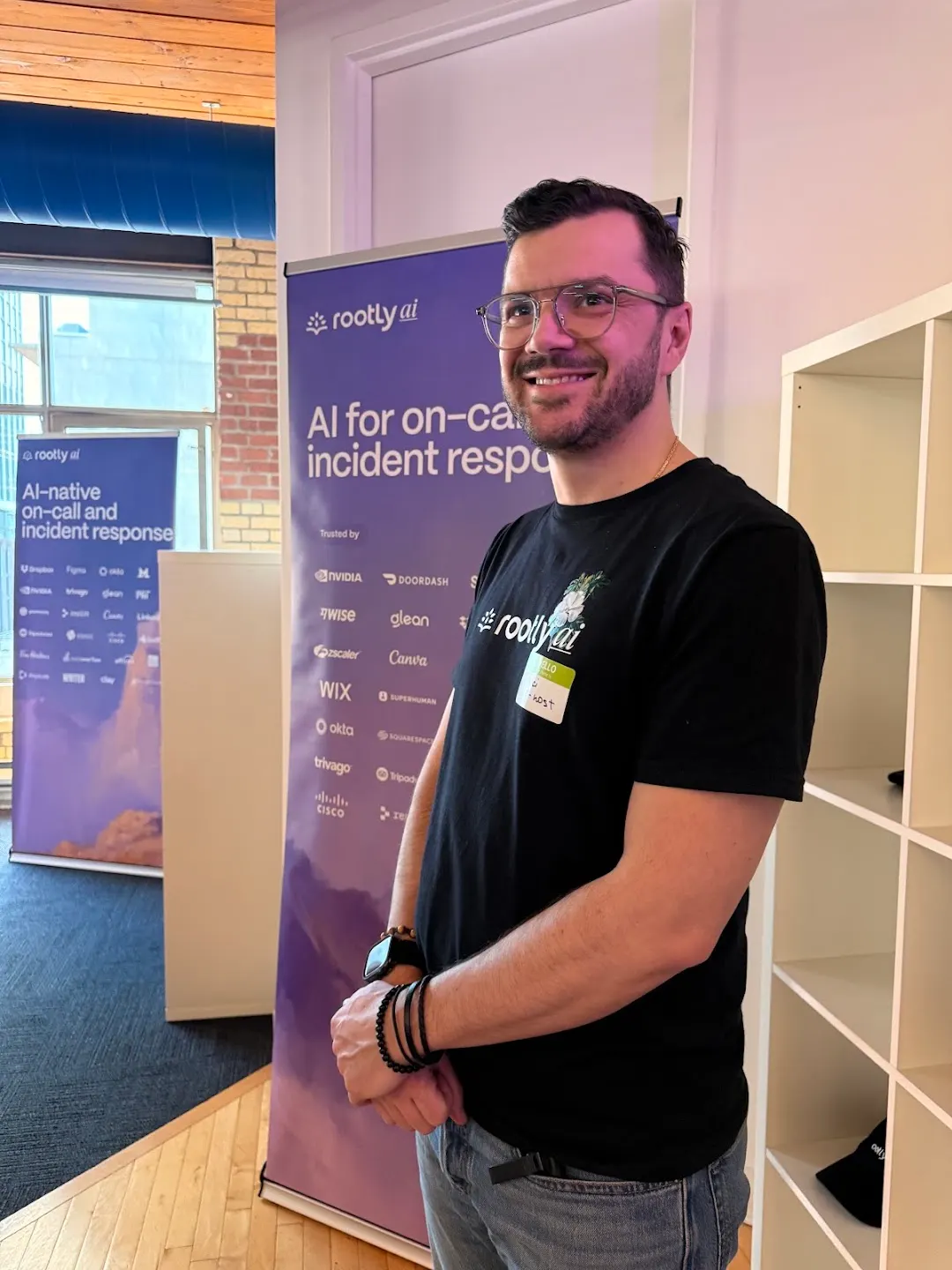 An attendee at the event at CNCF Toronto Meetup (photo 7)