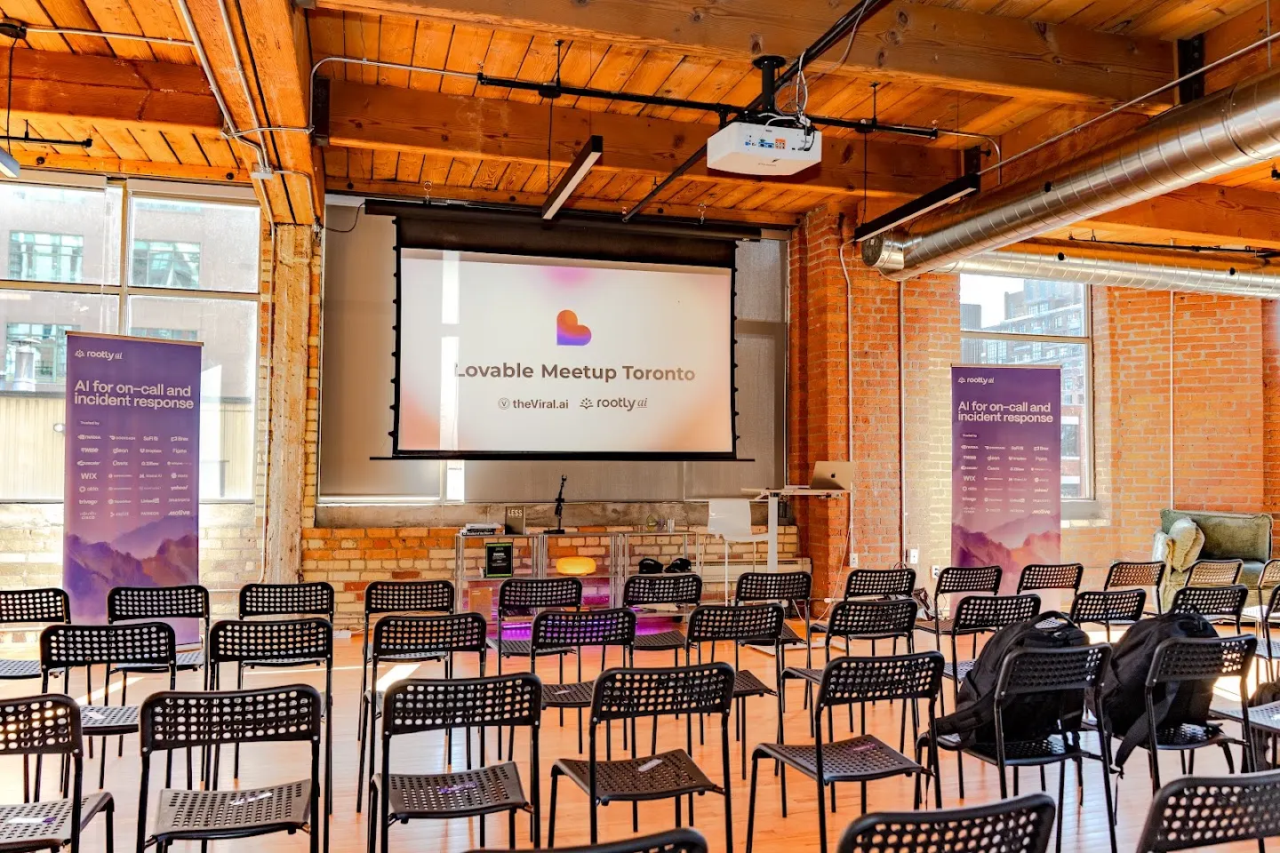 The event venue at Lovable (Toronto Meetup) (photo 1)