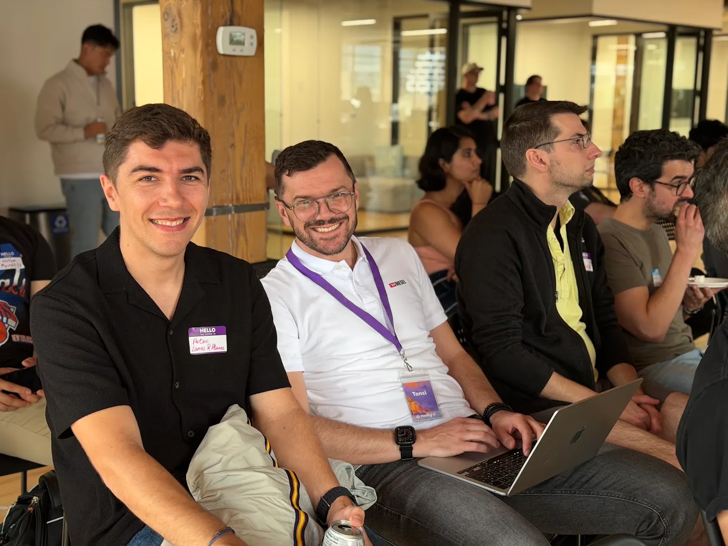 Community members posing together at Ruby Toronto x Rootly ( June 25th, 2026) (photo 2)