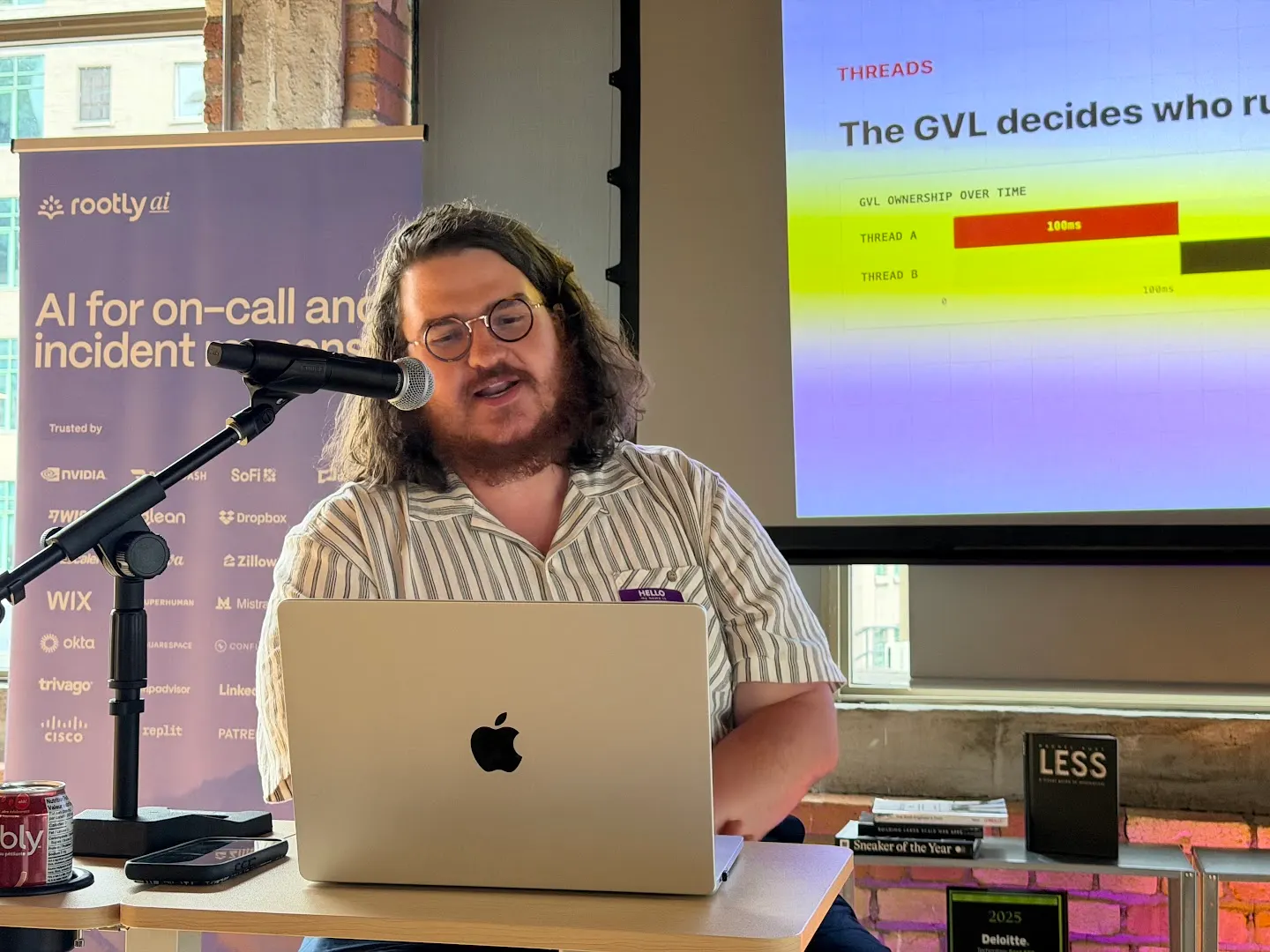 A speaker presenting to the community at Ruby Toronto x Rootly ( June 25th, 2026) (photo 5)