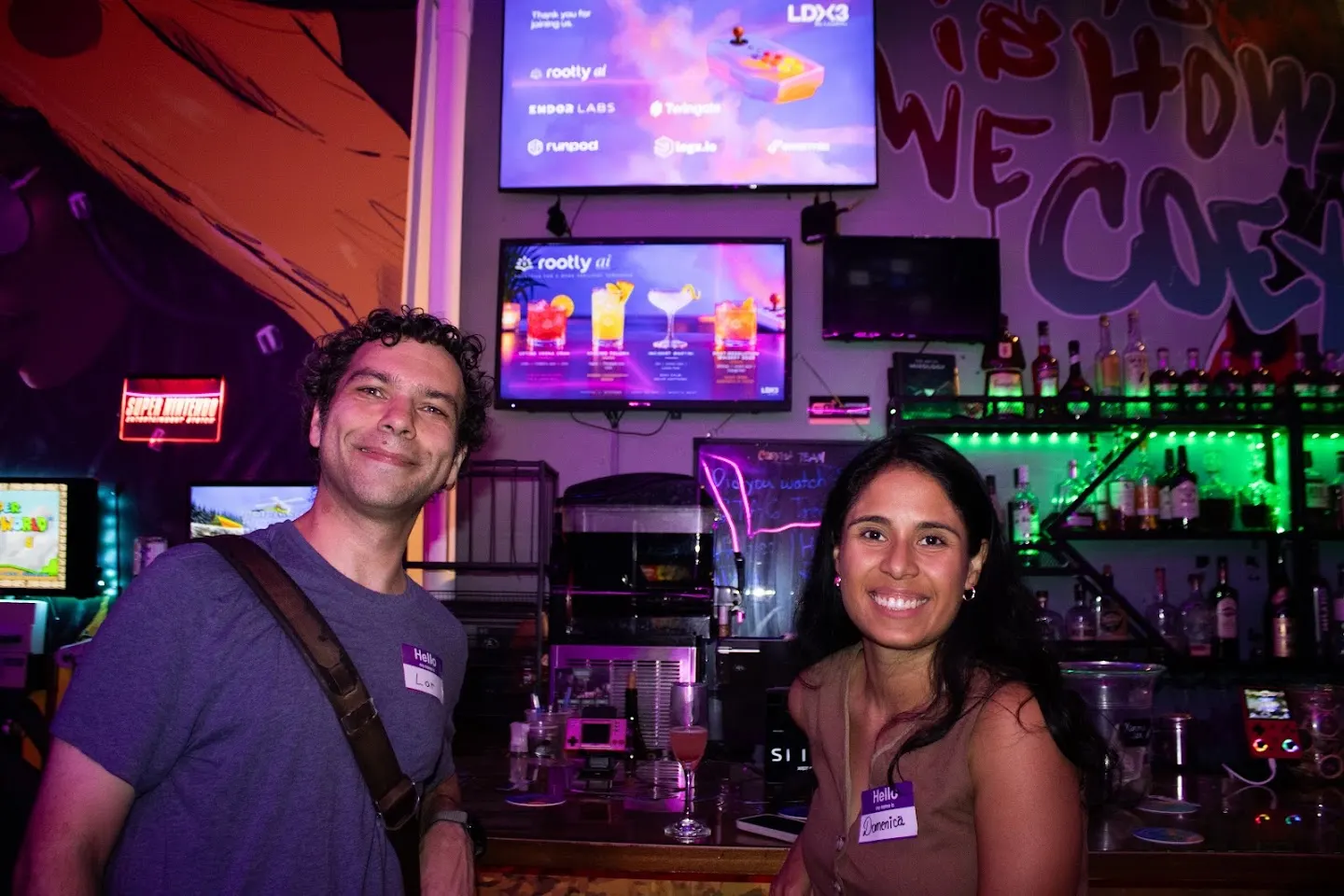 Community members posing together at LeadDev NYC 2026 (Coexist GameHouse) (photo 4)