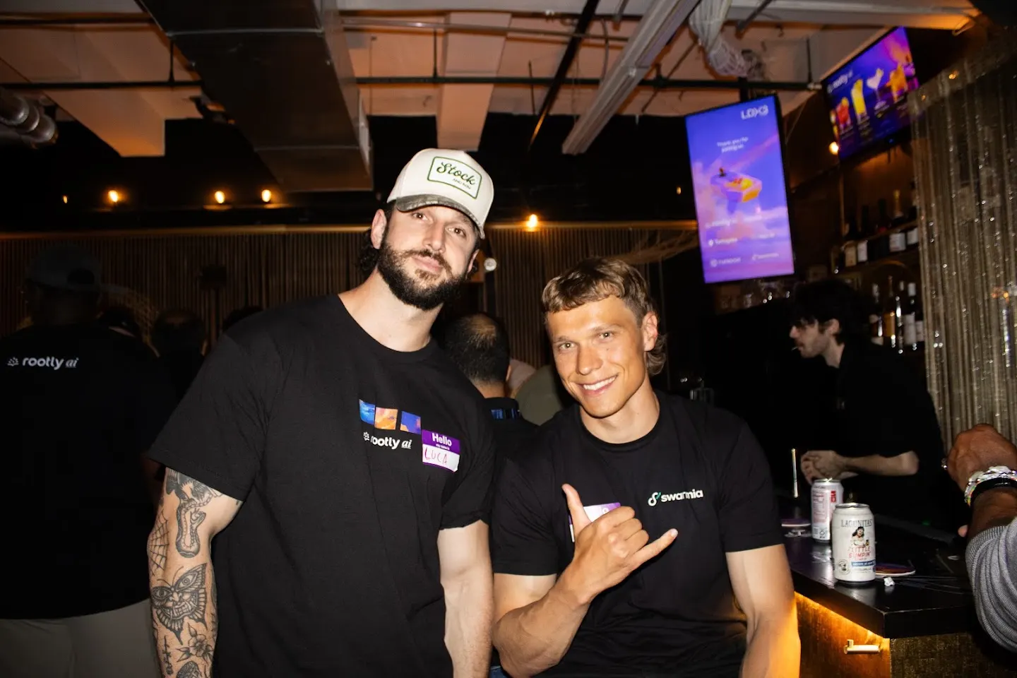 Community members posing together at LeadDev NYC 2026 (Coexist GameHouse) (photo 6)