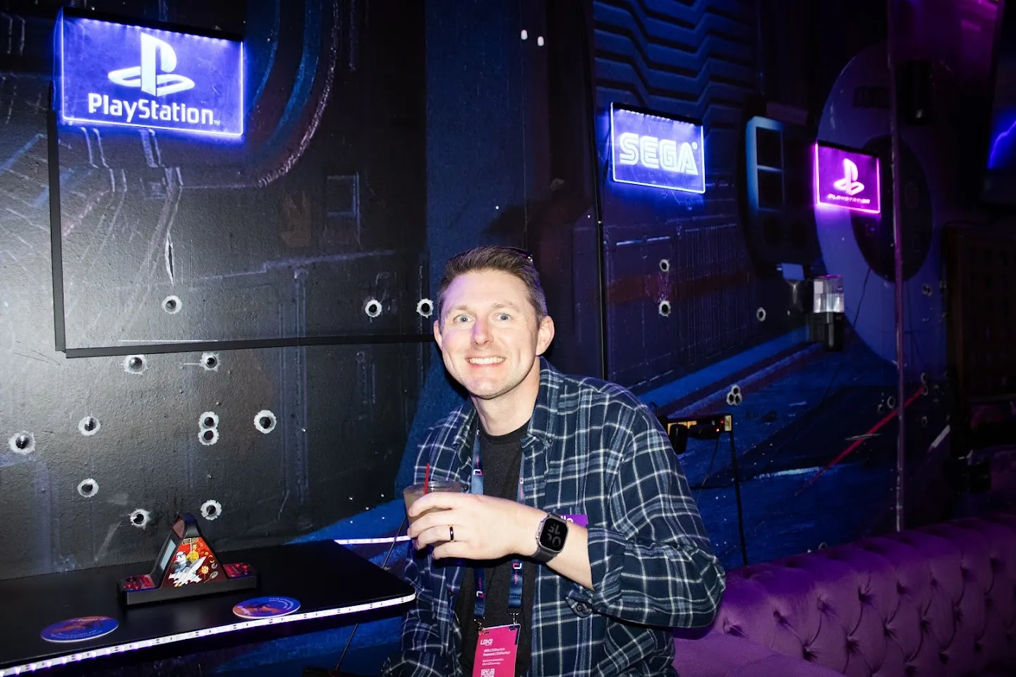 A DJ at the mixing desk during LeadDev NYC After-Hours