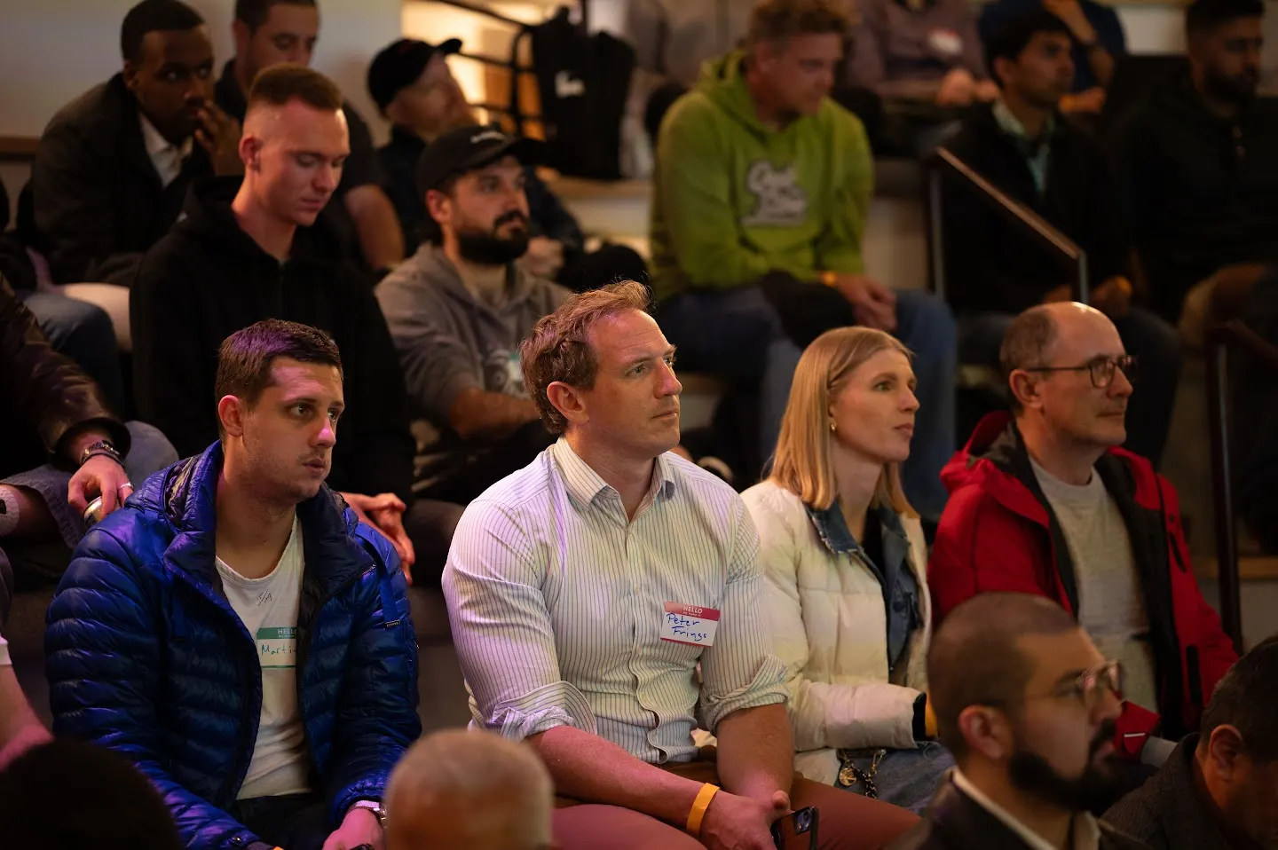 The audience gathered for the event at Rootly AI Labs @ GitHub SF (photo 6)