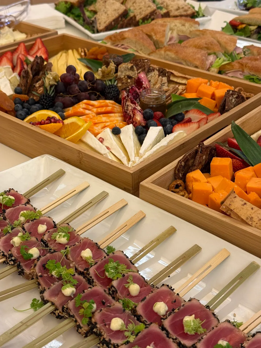 Refreshments prepared for attendees at Rootly x PostHog Demo Night (Toronto) (photo 8)