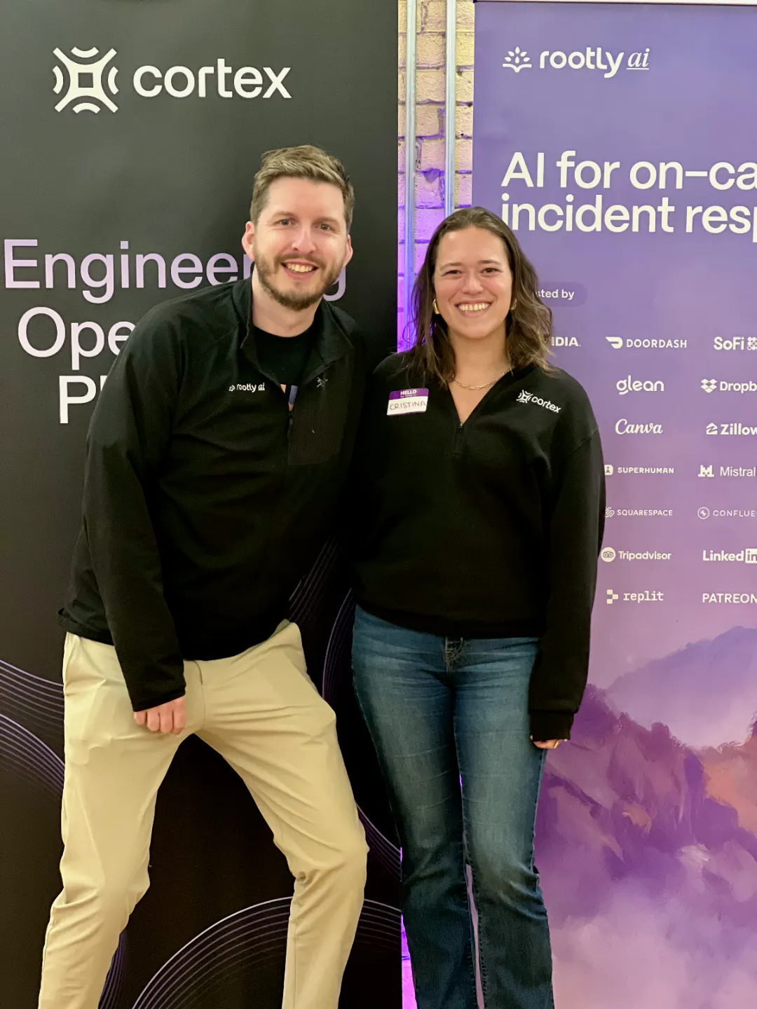Community members posing together at Rootly AI x Cortex Engineering Mixer (Toronto) (photo 3)