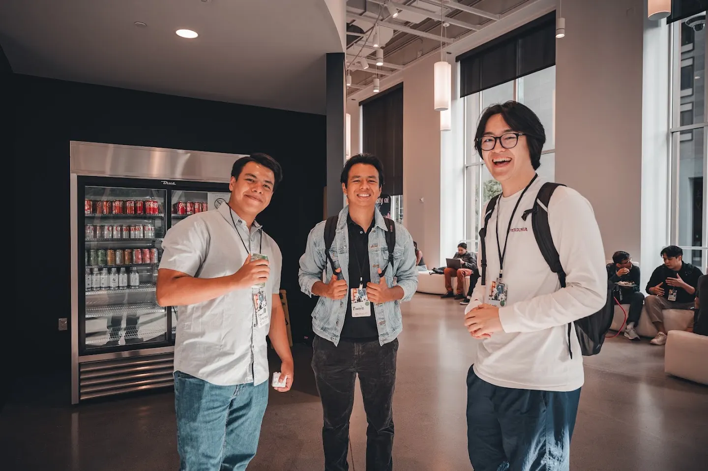Attendees chatting and connecting at Rootly AI Meetup @ AWS Builder Loft (photo 2)