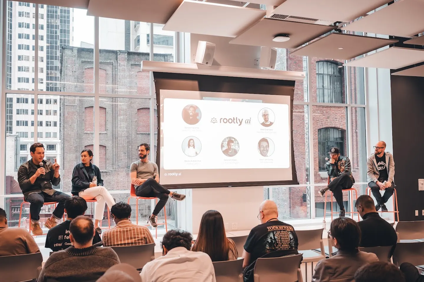The audience gathered for the event at Rootly AI Meetup @ AWS Builder Loft (photo 7)
