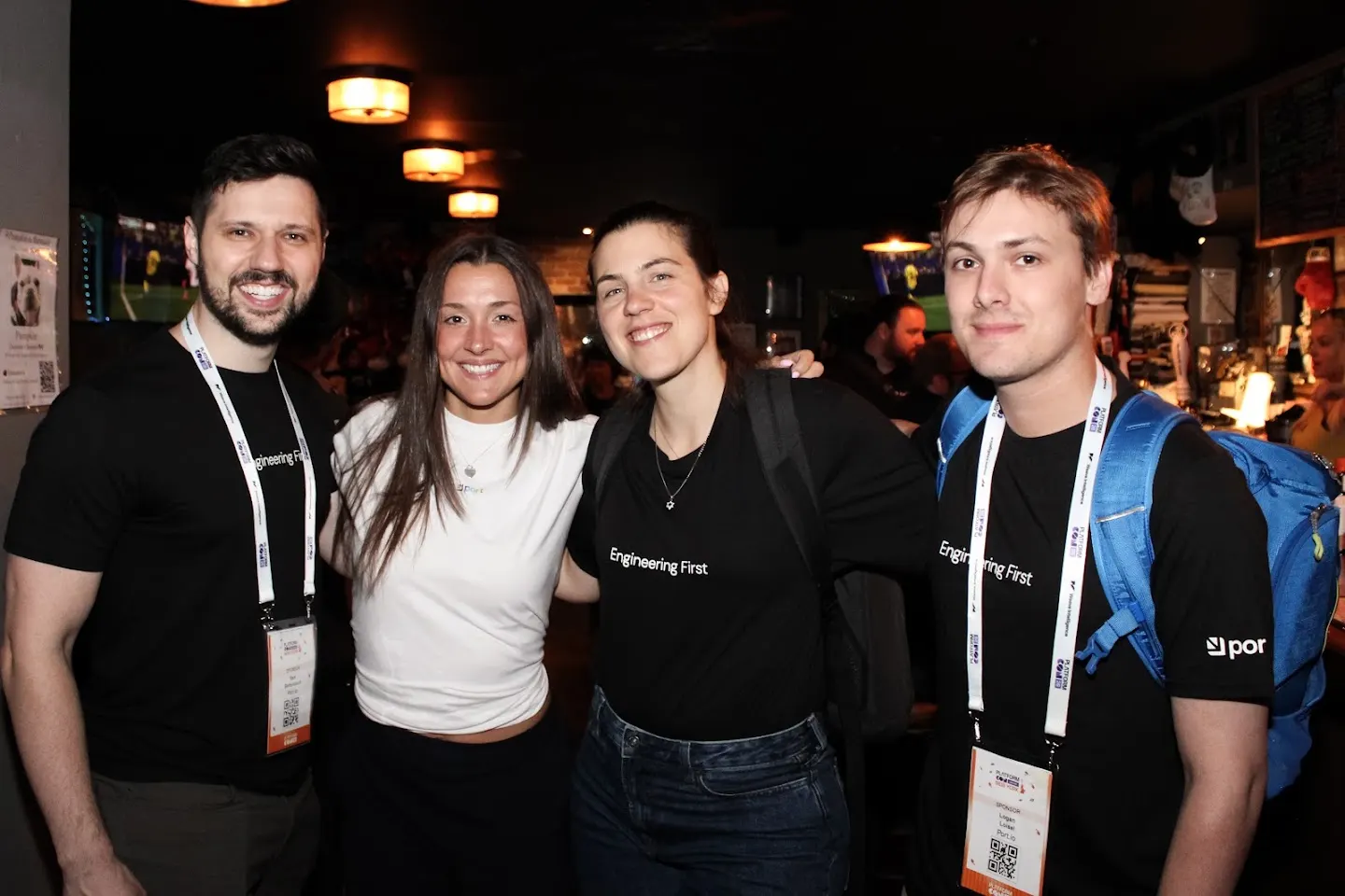 Community members posing together at PlatformCon NYC (photo 4)