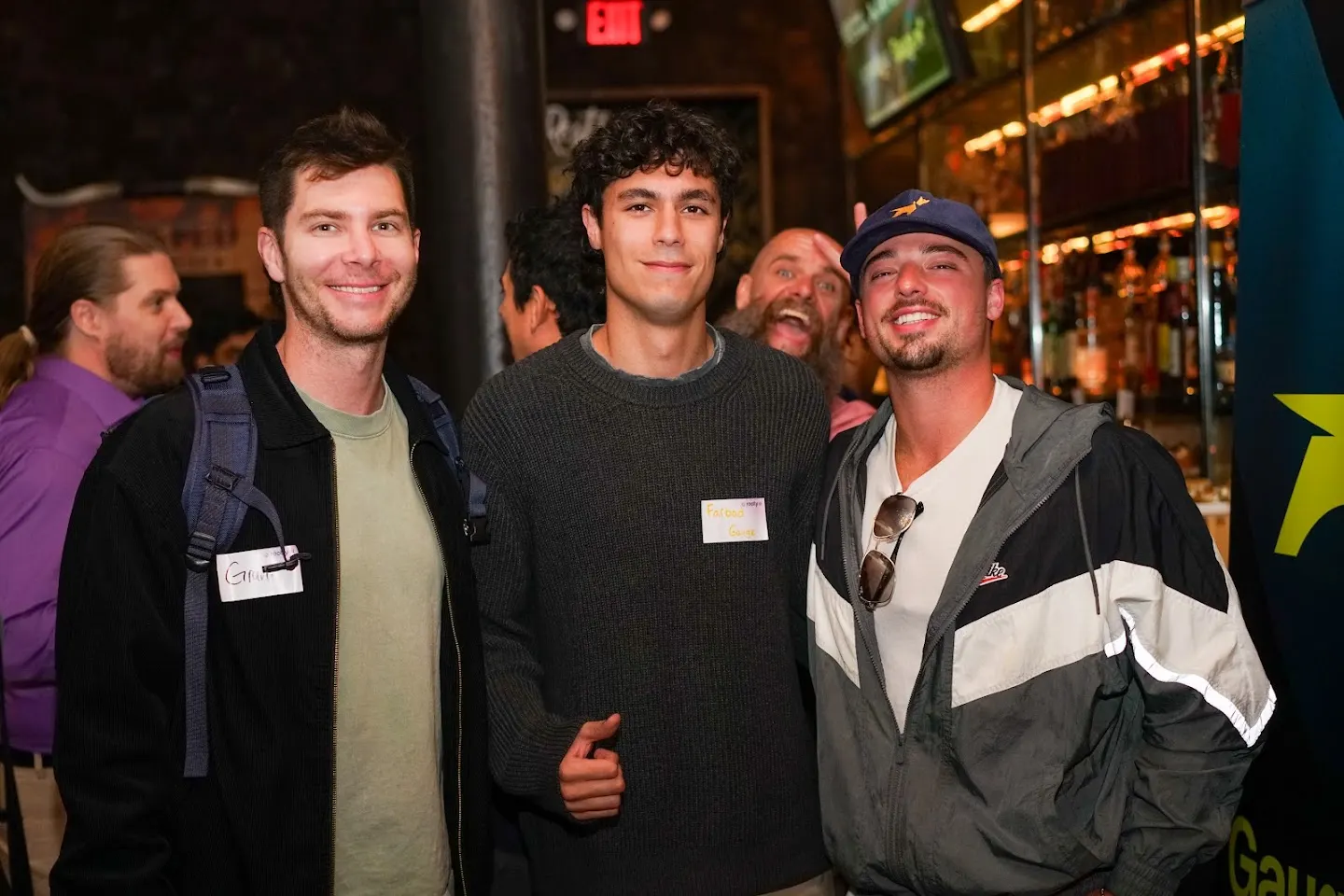 Community members posing together at SF Tech Week 2026 w/ Ampersand, Gauge, & Sentient Foundation (photo 7)