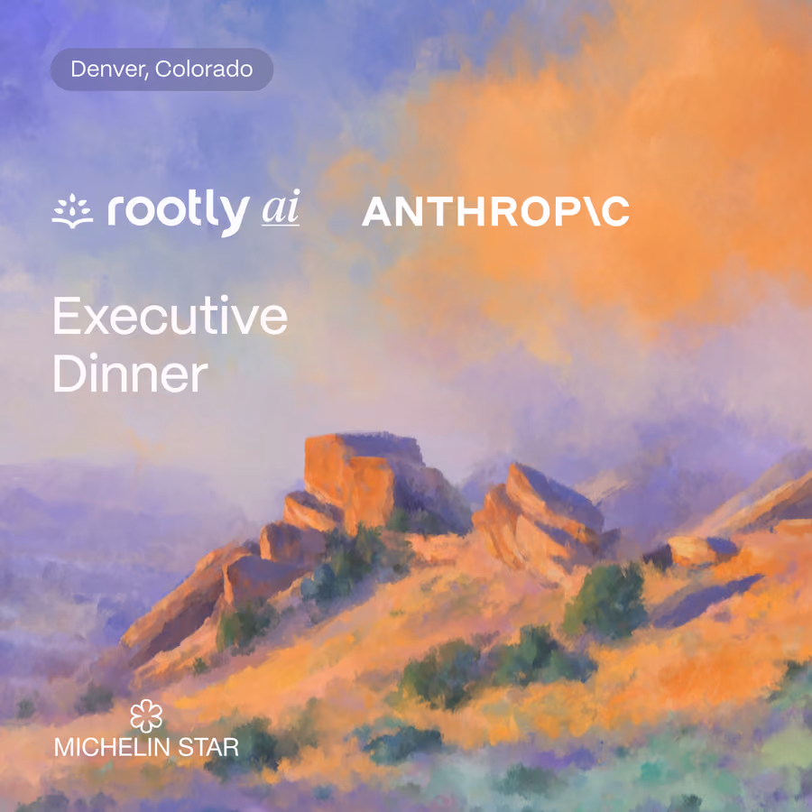 Rootly AI x Anthropic Executive Dinner (Denver) event artwork