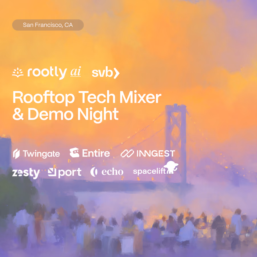 SF Rooftop Tech Mixer & Demo Night event artwork