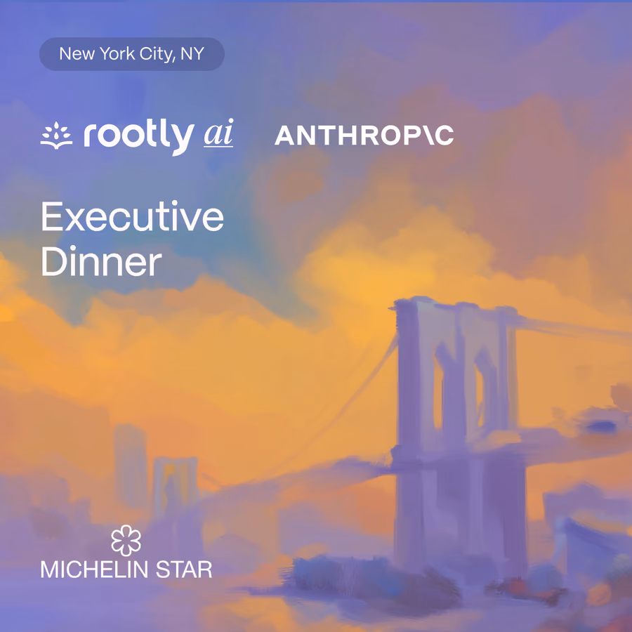 Rootly AI x Anthropic Executive Dinner (NYC) event artwork