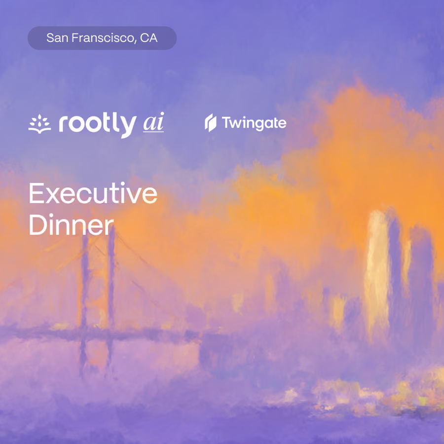 Rootly AI x Twingate Executive Dinner (San Francisco) event artwork