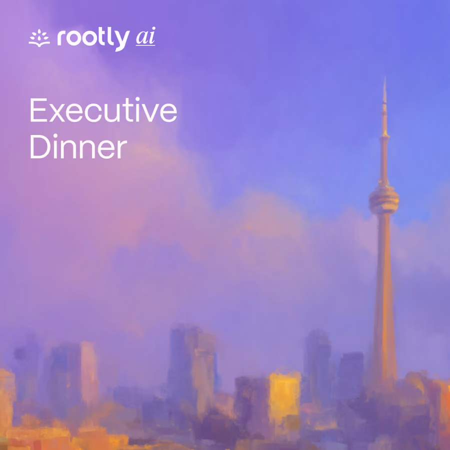 Rootly AI Executive Dinner (Toronto) event artwork