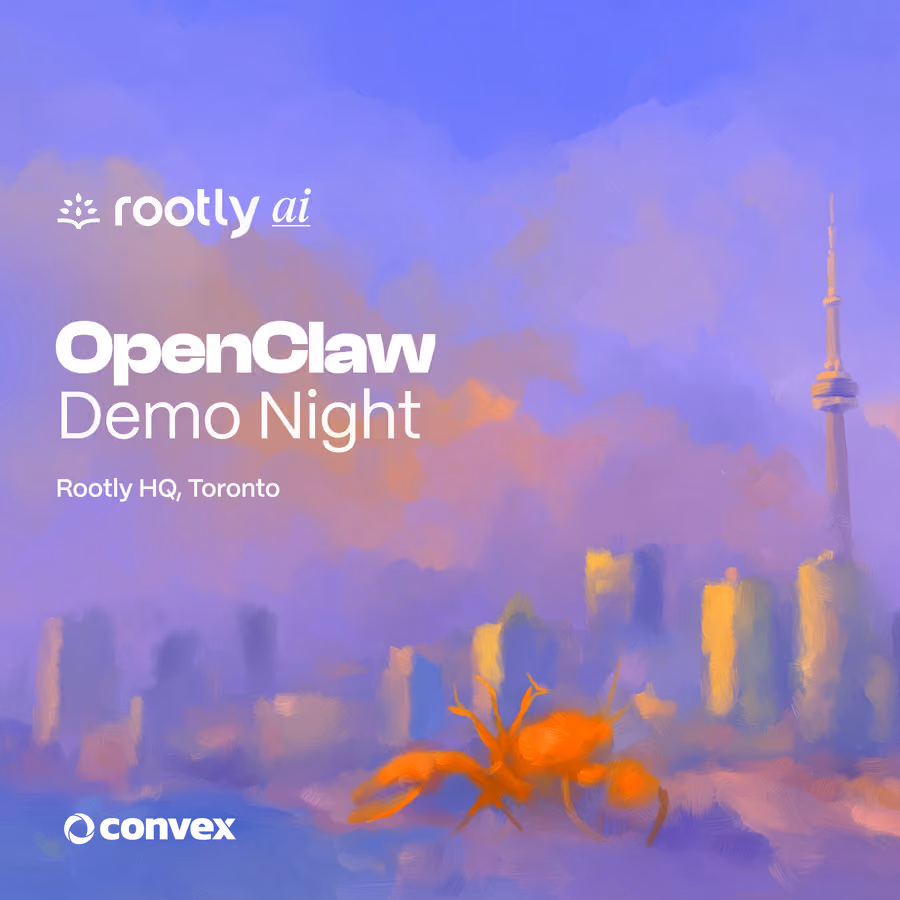 🦞OpenClaw Demo Night 2.0 w/ Rootly AI, Convex, & More! event artwork