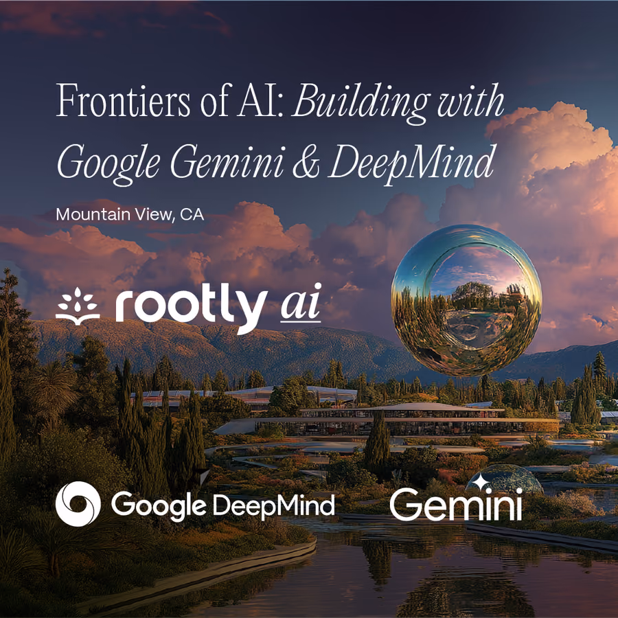 Frontiers of AI: Building with Rootly AI, Zscaler, CircleCI, Fireworks AI, WorkOS, Okta, Arize AI, Google Gemini & DeepMind event artwork