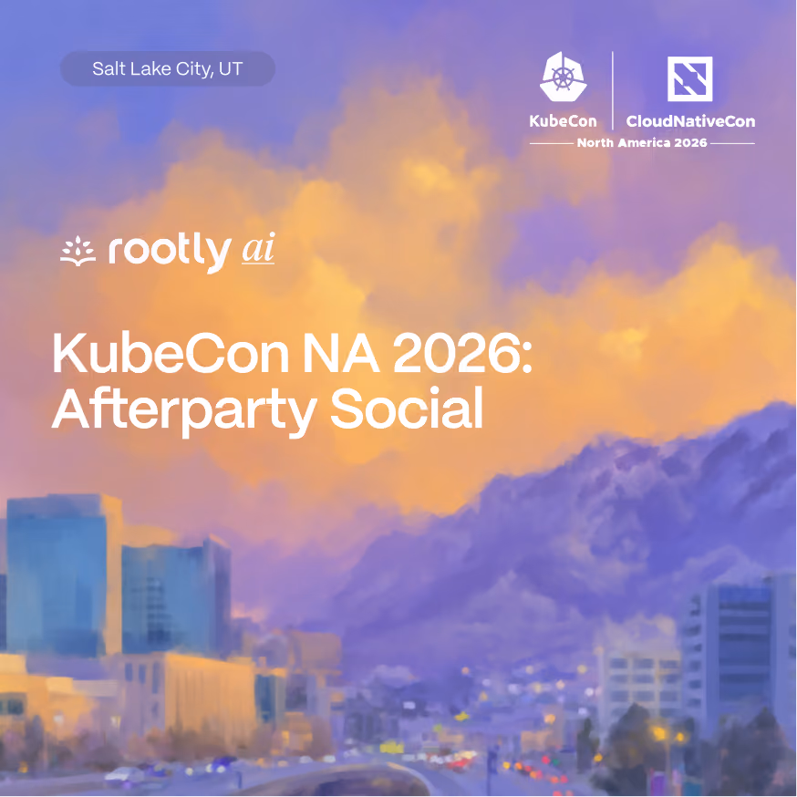 KubeCon NA 2026: Afterparty Social event artwork