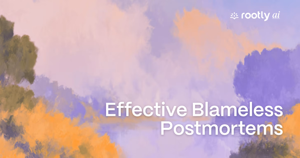 How to run effective blameless postmortems