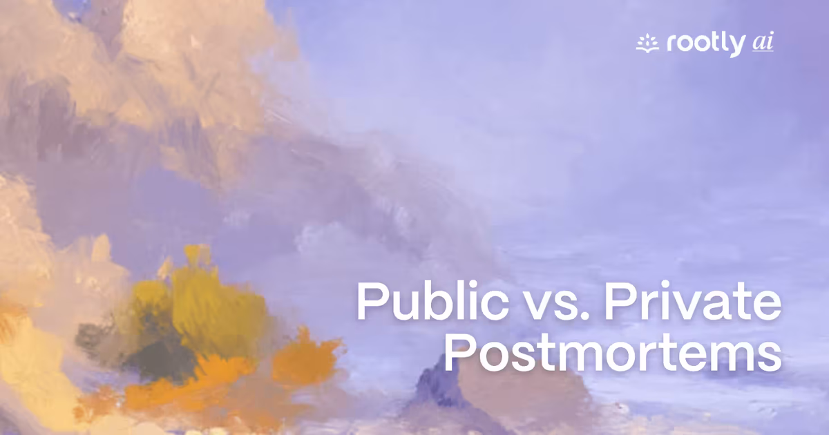 Public vs. private incident postmortems: How to choose, communicate, and build trust