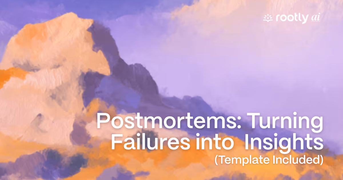 Incident postmortems: turning failures into actionable insights