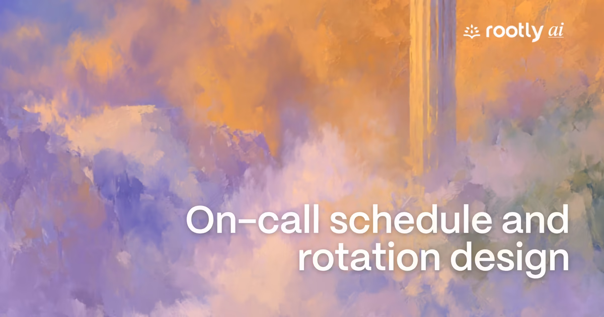On-call rotation design: schedules that avoid burnout