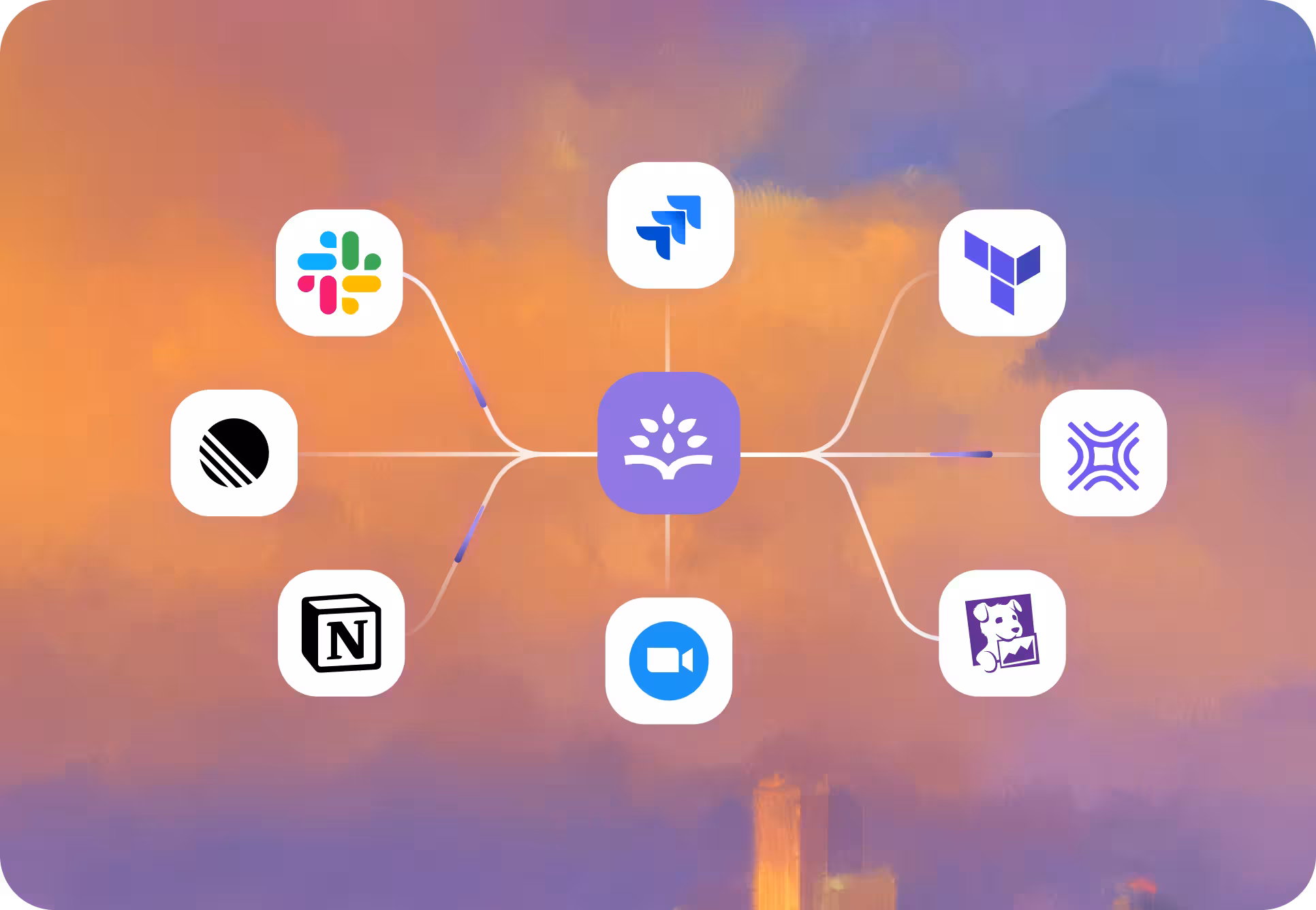 A Rootly retrospective drawing context from Datadog, GitHub and Jira integrations